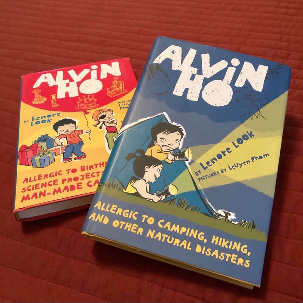 Alvin Ho hardcover kids books ages 6-10 Set of Two